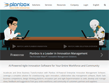 Tablet Screenshot of planbox.com